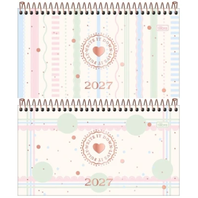AGENDA ESPIRAL SOHO BOLSO (167X89MM) M2 2027 TILIBRA