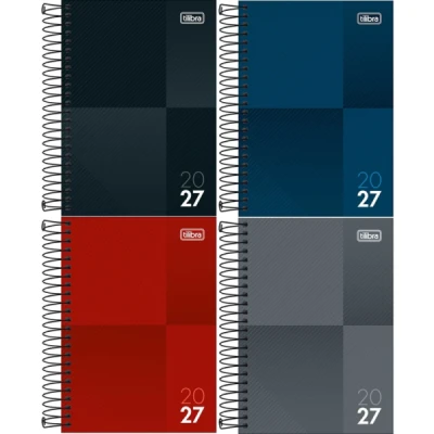 AGENDA ESPIRAL ZIP (129X187MM) M5 2027 TILIBRA