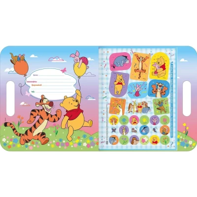 LIVRO MALETA COLORIR POOH TILIBRA