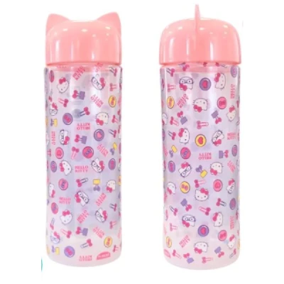 GARRAFA PLASTICA HELLO KITTY LUDICA 500ML UNIDADE 18642 - PLASUTIL