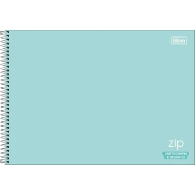 CADERNO DESENHO ESP CD 80F ZIP COLOR TILIBRA