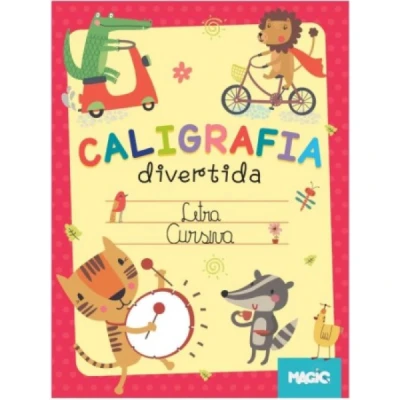 LIVRO INFANTIL LETRA CURSIVA MAGIC