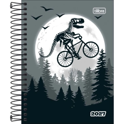 AGENDA ESPIRAL SPICE MASCULINA (117X164MM) M4 TILIBRA
