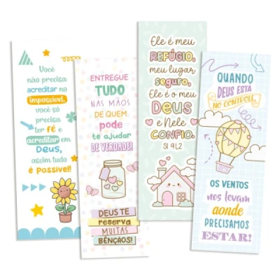 MARCA PAGINA GOTAS DE FE (14X4,8) - UNID