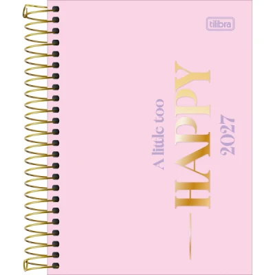 AGENDA ESPIRAL HAPPY (117X164MM) M4 2027 TILIBRA