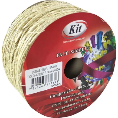 SISAL SIMPLES 30MM 50M. NATURAL ROLO 552646 - KIT