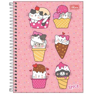 CADERNO ESP CD UNIV SPICE FEM TILIBRA