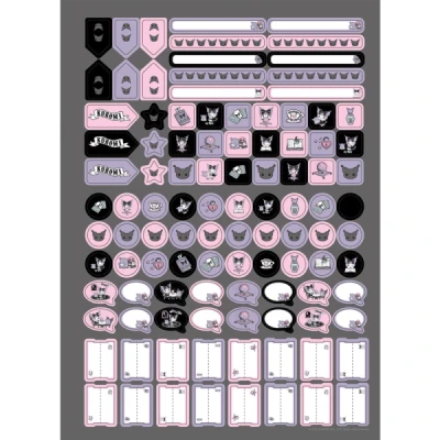 CADERNO GARRA UNIV CD 80F NEO KUROMI JANDAIA