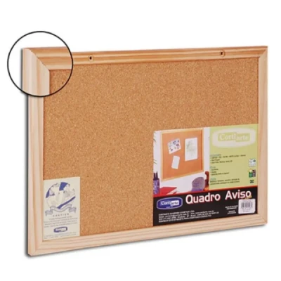 QUADRO CORTICA MADEIRA 060X45 REF1004 CORTIARTE