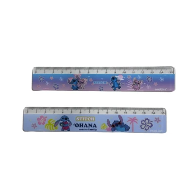 REGUA 15CM  DE POLIESTIRENO STITCH 31398 - MOLIN