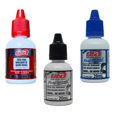 TINTA PARA QUADRO BRANCO 20ML RADEX