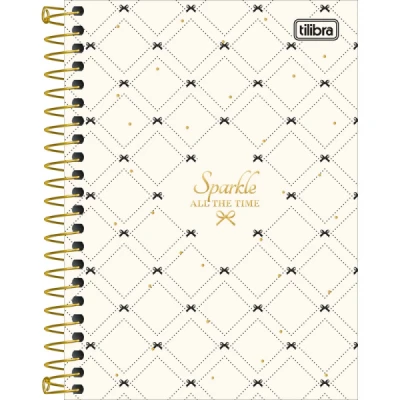 Caderneta Espiral Capa Dura 1/8 West Village 80 Folhas