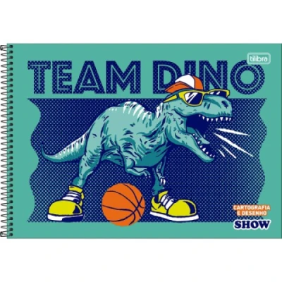 CADERNO DESENHO ESP CD 80F SHOW MASC TILIBRA