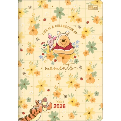 AGENDA GRAMPEADA PLANNER POOH M7 - TILIBRA