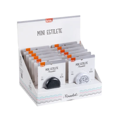 MINI ESTILETE ROUNDED - ES0002 - BRW