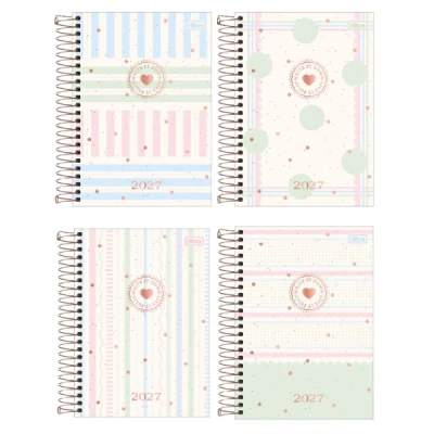 AGENDA ESPIRAL SOHO (129X187MM) M5 2027 TILIBRA