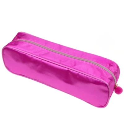 ESTOJO 1ZIP ACETINADO INFINITY C/ POMPOM 31X10CM 1 ZÍPER ET0116 - BRW
