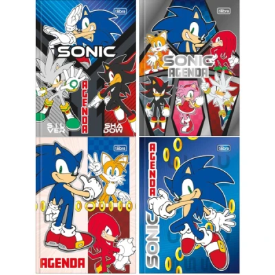 AGENDA COSTURADA PERMANENTE SONIC 2D M4 TILIBRA