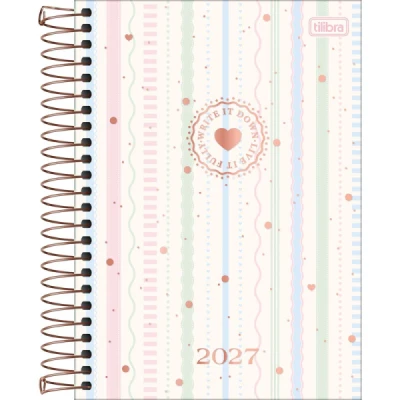 AGENDA ESPIRAL SOHO (129X187MM) M5 2027 TILIBRA
