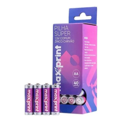 PILHA 2A - ZINCO MAXPRINT UNID