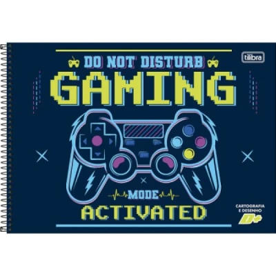 CADERNO DESENHO ESP CD 96F MILIMETRADO D+ MASCU TILIBRA