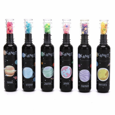 Marca texto planetas kit com 6