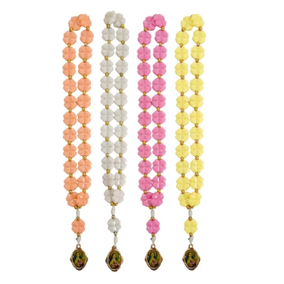 TERCO FLORES C- FOLHETO SANTA TERESINHA E MEDALHA T-075 BELLA ARTES