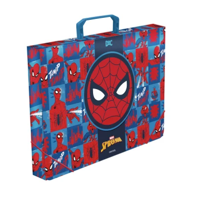 PASTA MALETA PLASTICA COM ALCA OFICIO HOMEM ARANHA REF5430 -  DAC