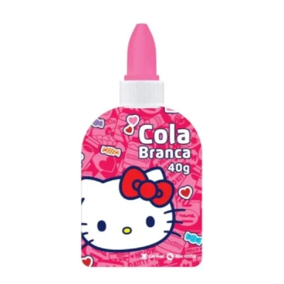 COLA BRANCA 40GR LIQUIDA HELLO KITTY REF10494 - LEONORA