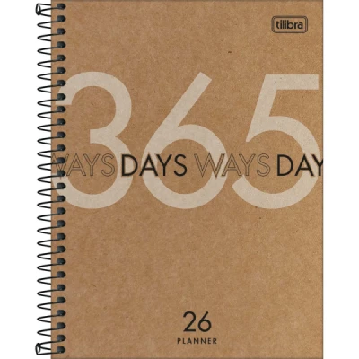 AGENDA ESPIRAL PLANNER KRAFTWOR M7 TILIBRA