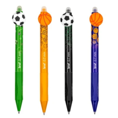 CANETA ESFEROGRÁFICA DIVERT GEL APAG 0.7MM SPORTS CA0226 BRW