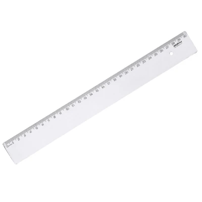 REGUA 30CM CRISTAL REF10270017 MAXCRIL