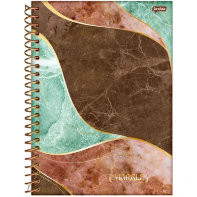 CADERNO 10MT 160F ESP CD UNIV MARBLE JANDAIA