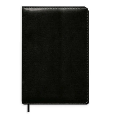 AGENDA PERMANENTE COSTURADA MASTER PRETA (142X207MM) ANIMATIVA