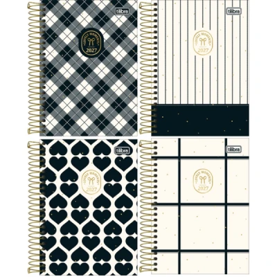 AGENDA ESPIRAL WEST VILLAGE (129X187MM) M5 2027 TILIBRA