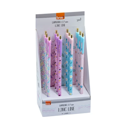 LAPISEIRA 0.7MM PLASTICA LONG LINE LP0109 BRW