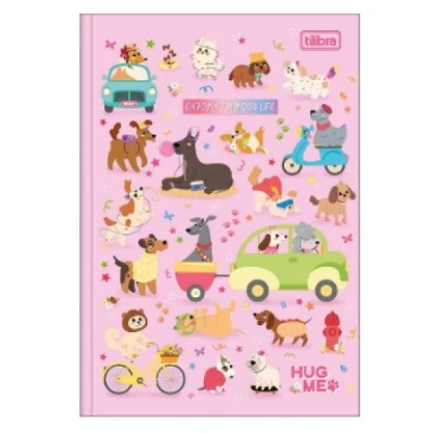 CADERNO BROCHURAO 80F CD UNIV HUG ME TILIBRA