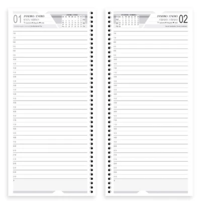 AGENDA ESPIRAL PROFISSIONAL (130X280MM) 2027  ANIMATIVA