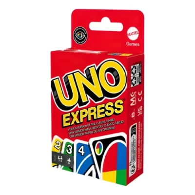 JOGO DE CARTAS UNO EXPRESS UNIDADE JDF56 - MATTEL