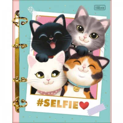 CADERNO ARGOLADO COLEGIAL PUR CAT 80F  - TILIBRA