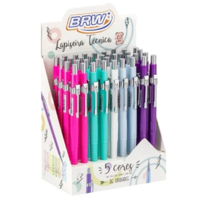 LAPISEIRA 0.7MM TECNICA CORES SORTIDAS LP3607 BRW