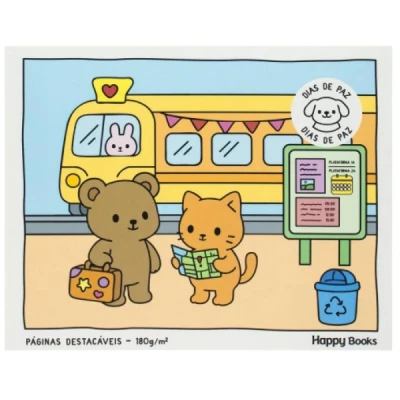 LIVRO DE COLORIR COZY E CUTE: DIAS DE PAZ UNIDADE 321370
