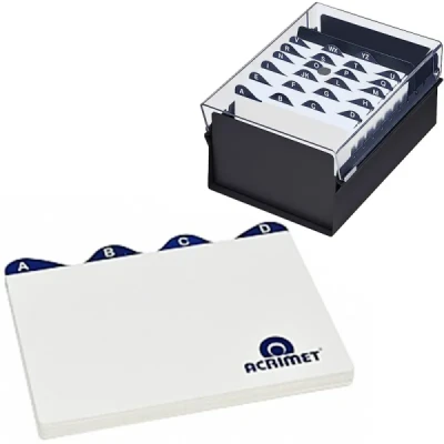 INDICE A/Z 4X6 (10,2X15,3CM) PARA FICHAS ACRIMET