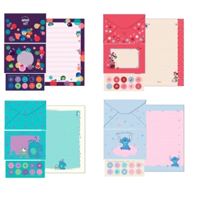 PAPEL DE CARTA C/ENVELOPES DISNEY MIX 90G/M2 - FORONI