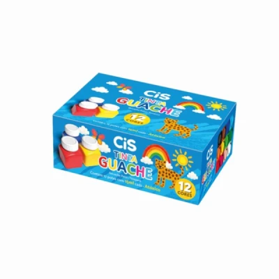 TINTA GUACHE C/12 15ML CIS