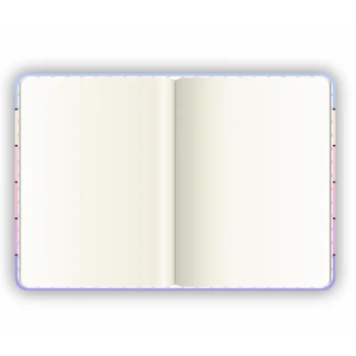 CADERNO STYLE BOOK LISTRAS A5 POLEN 70G COD918
