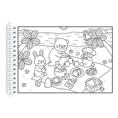 LIVRO DE COLORIR COMFY E COZY 96P ESP C.D. 180G UNIDADE 584754 - MAGIC KIDS