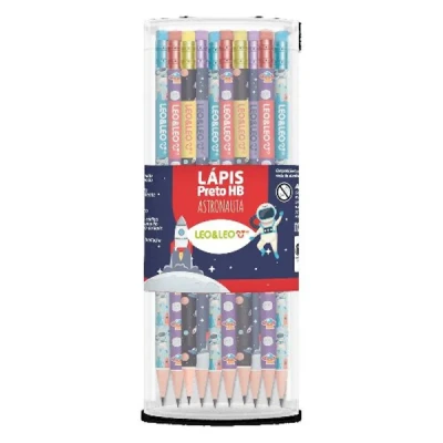 LAPIS DE ESCREVER HB ASTRONAUTA C/BORRACHA R.72166 LEOLEO