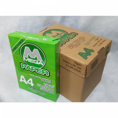 Papel A4 Mega Paper 210x297 2500 folhas