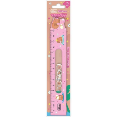 REGUA 15CM CAPYCLUB TILIBRA